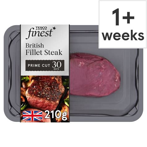 Tesco Finest Fillet Steak 210G .